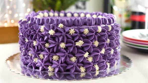 Natural Purple Cake