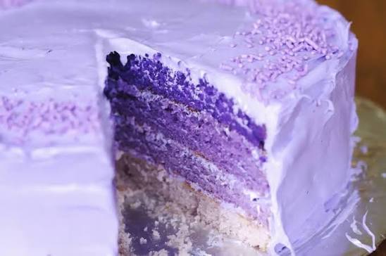 Natural Purple Cake