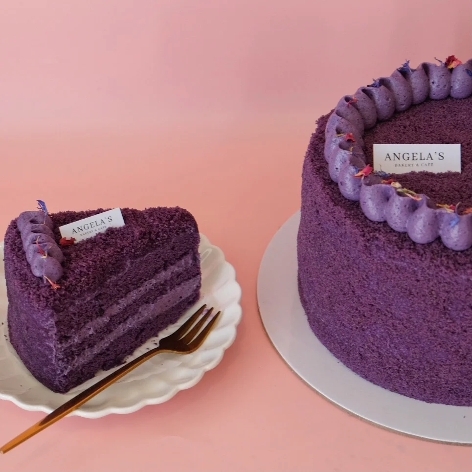 Natural Purple Cake