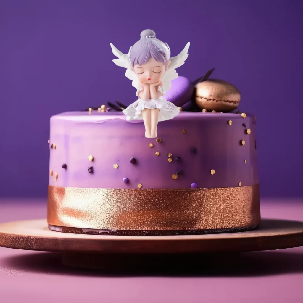 Natural Purple Cake