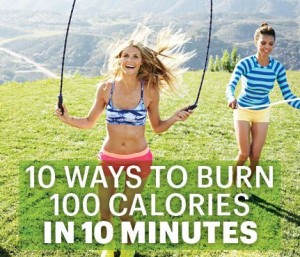 100 calories in 10 minutes