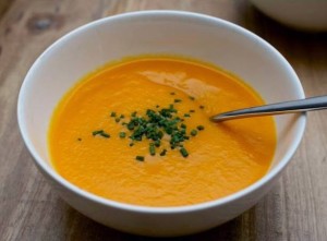 Carrot Ginger Soup From This Dish Is Veg
